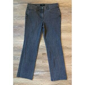 Talbots Black Striped Denim‎ Pants